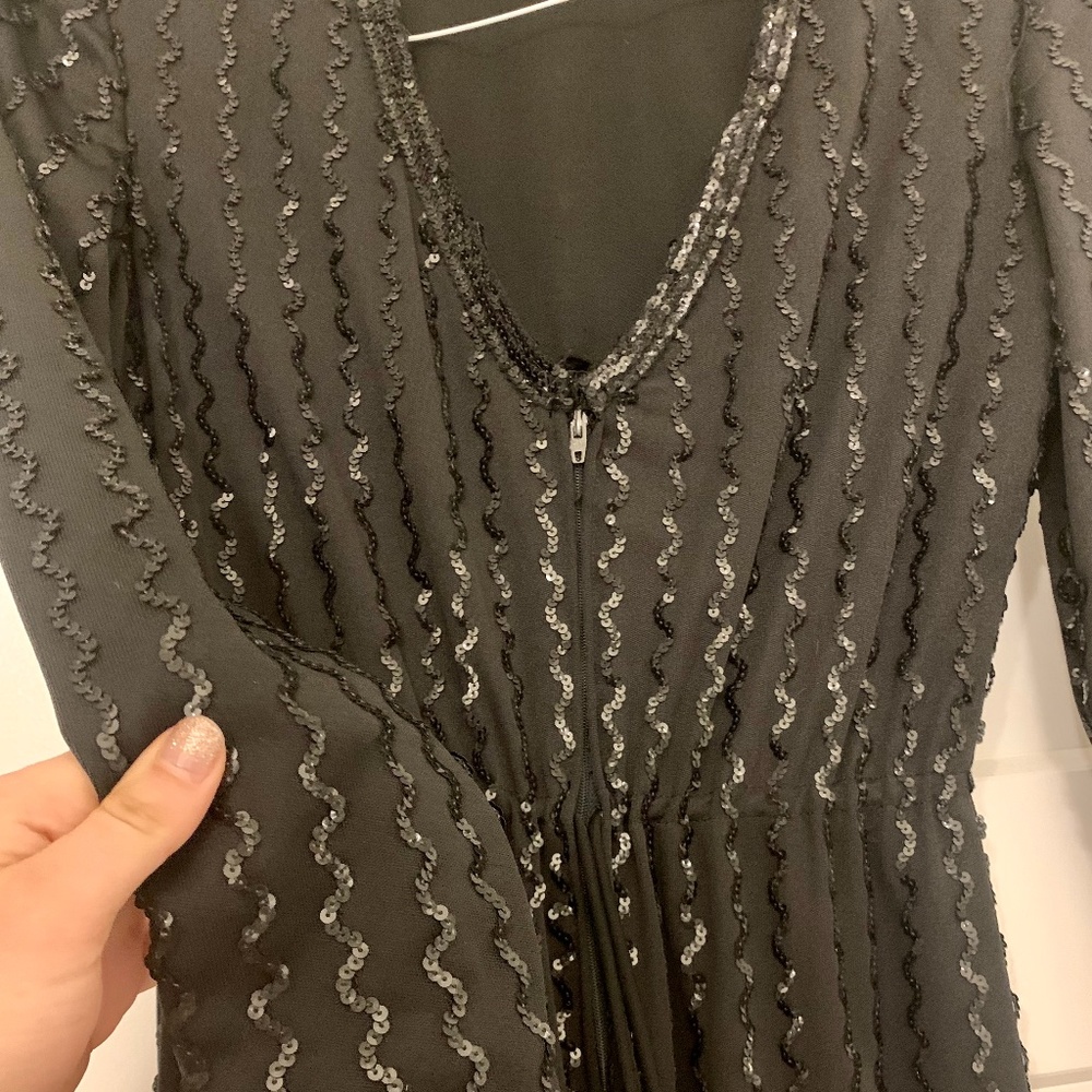 Vintage Lee Jordan Sequin Jumpsuit